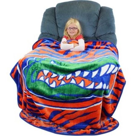 COLLEGE COVERS Collegecovers FLOTHSM Florida Gators Raschel Throw Blanket - 50 x 60 FLOTHSM